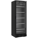 Vitrine ventilée positive 382 litres NOIRE