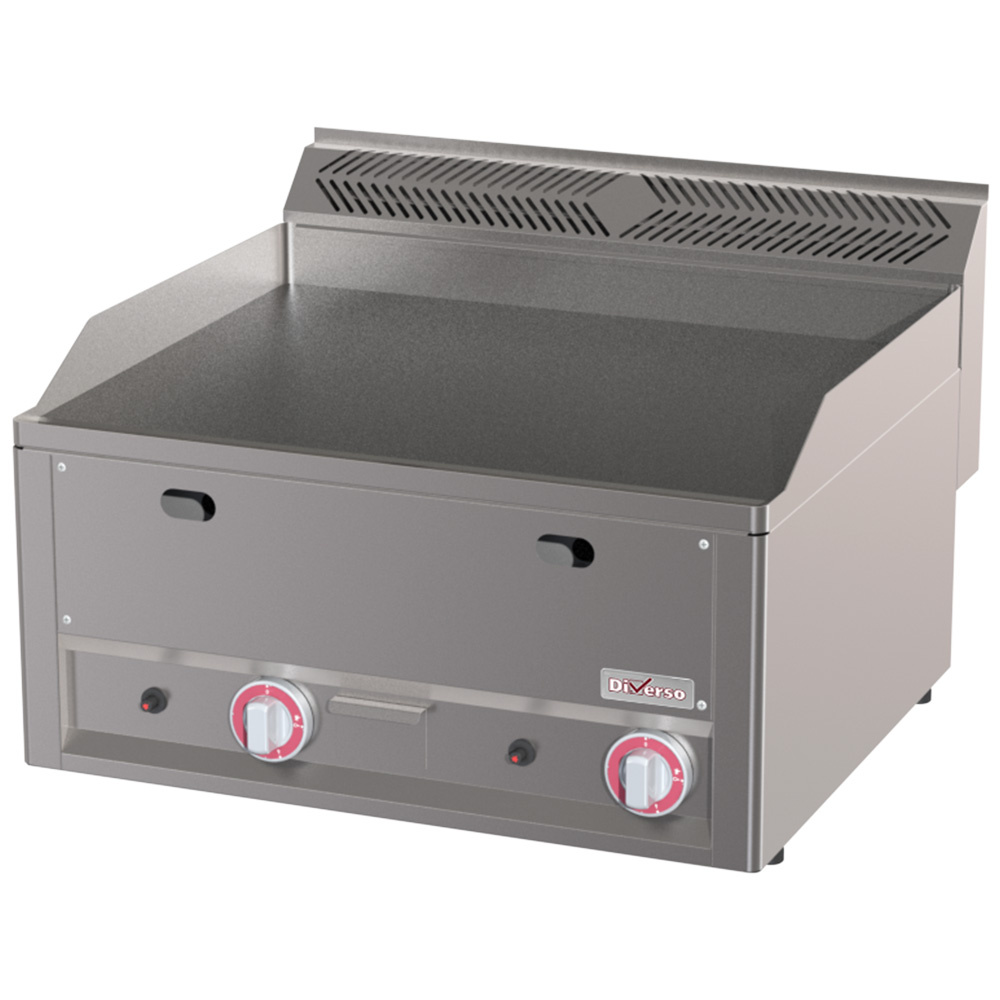 Double gas hob, smooth -Top-