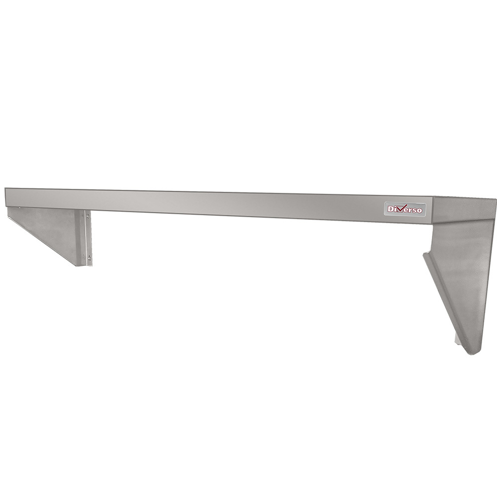 Wall shelf with 2 consoles