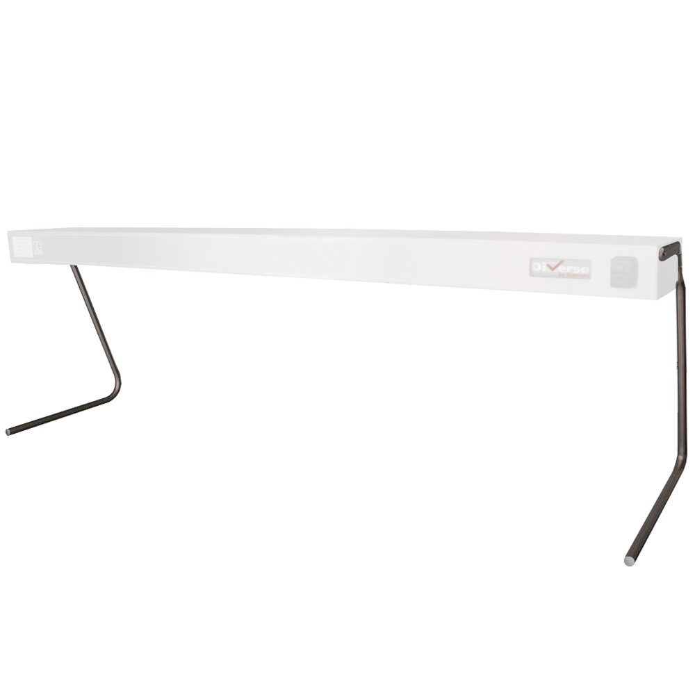 “Bridge” food warmer supports, in stainless steel