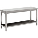 ECO work table with lower shelf