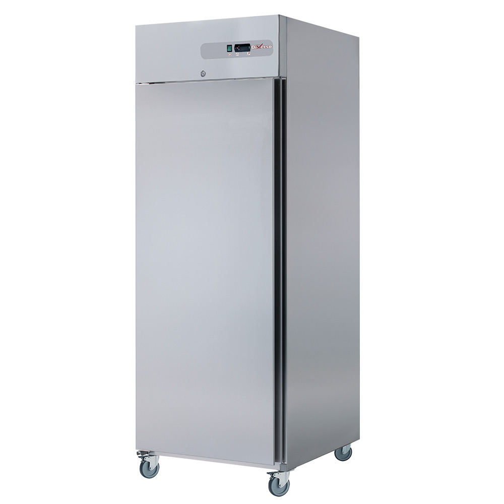Ventilated refrigeration cabinet 700 Lit. 1 GN 2/1 door, on wheels