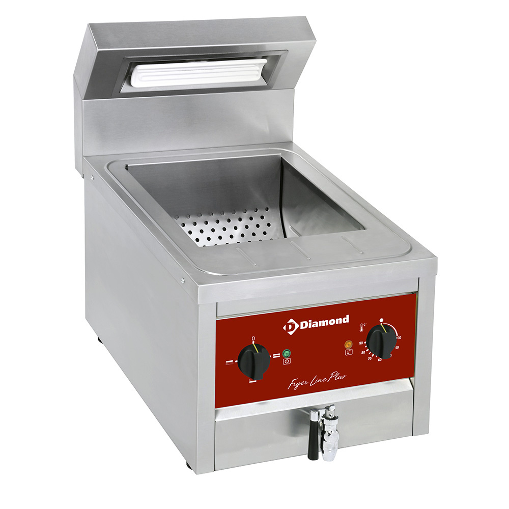 Electric salting basin for french fries capacity 12 lit.- TOP-