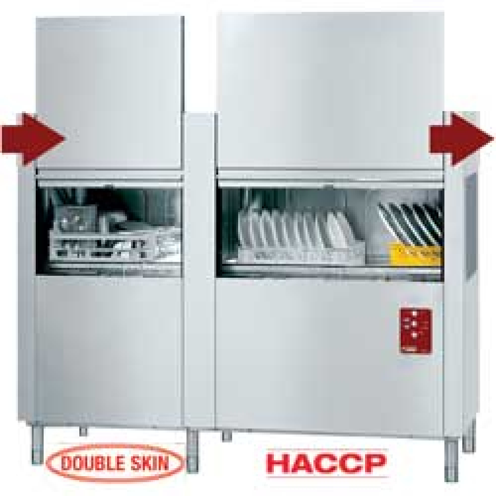 Dishwasher with traction drawn baskets "Traction Line"