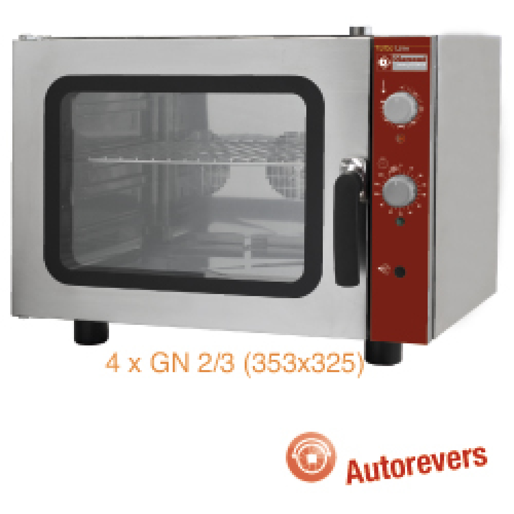 Electric convection oven, 4x GN 2/3 + manual humidifier