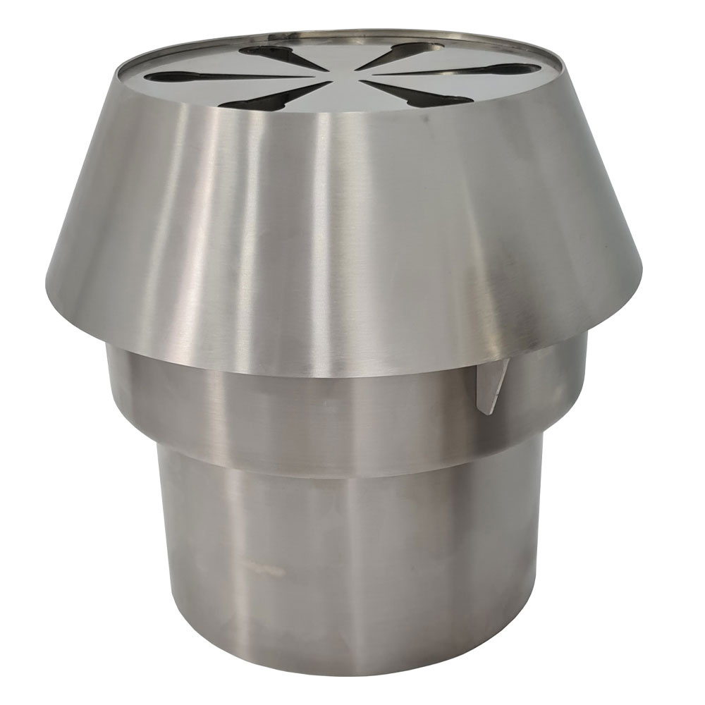 Firewall kit + stainless steel chimney cap (CBQ-120)