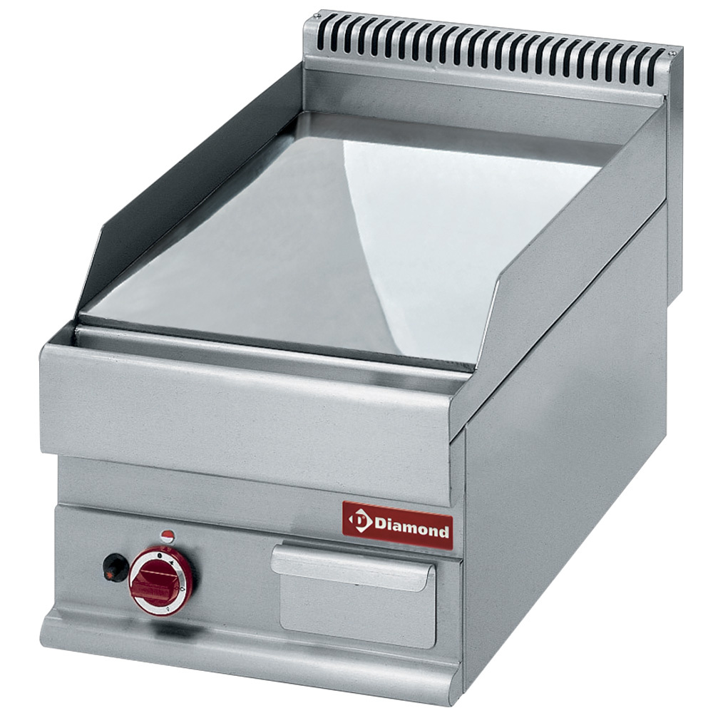 Flat gas cooking plate -Top- hard chrome "50 µm"