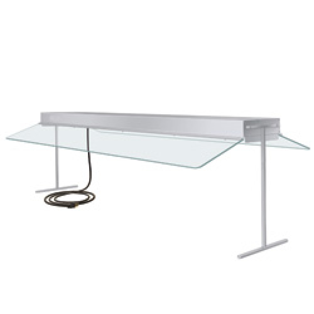 Food heater to put down, with protection, 1070 mm