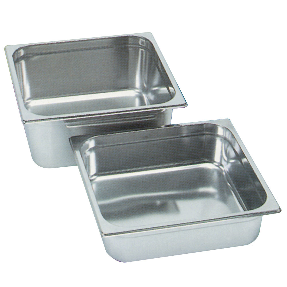 Gastronorm stainless steel h. 100mm cap. 9,1l.