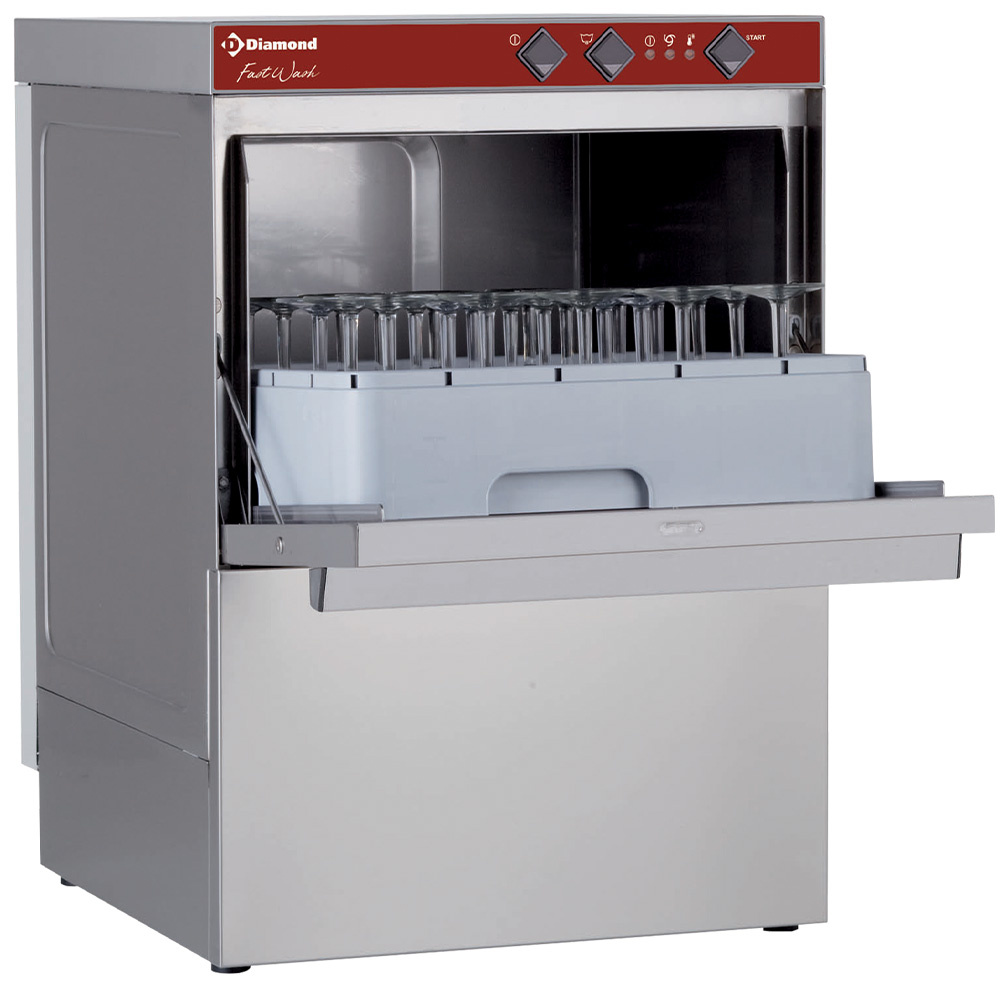 Glasswasher and dishwasher squared basket 450x450 mm