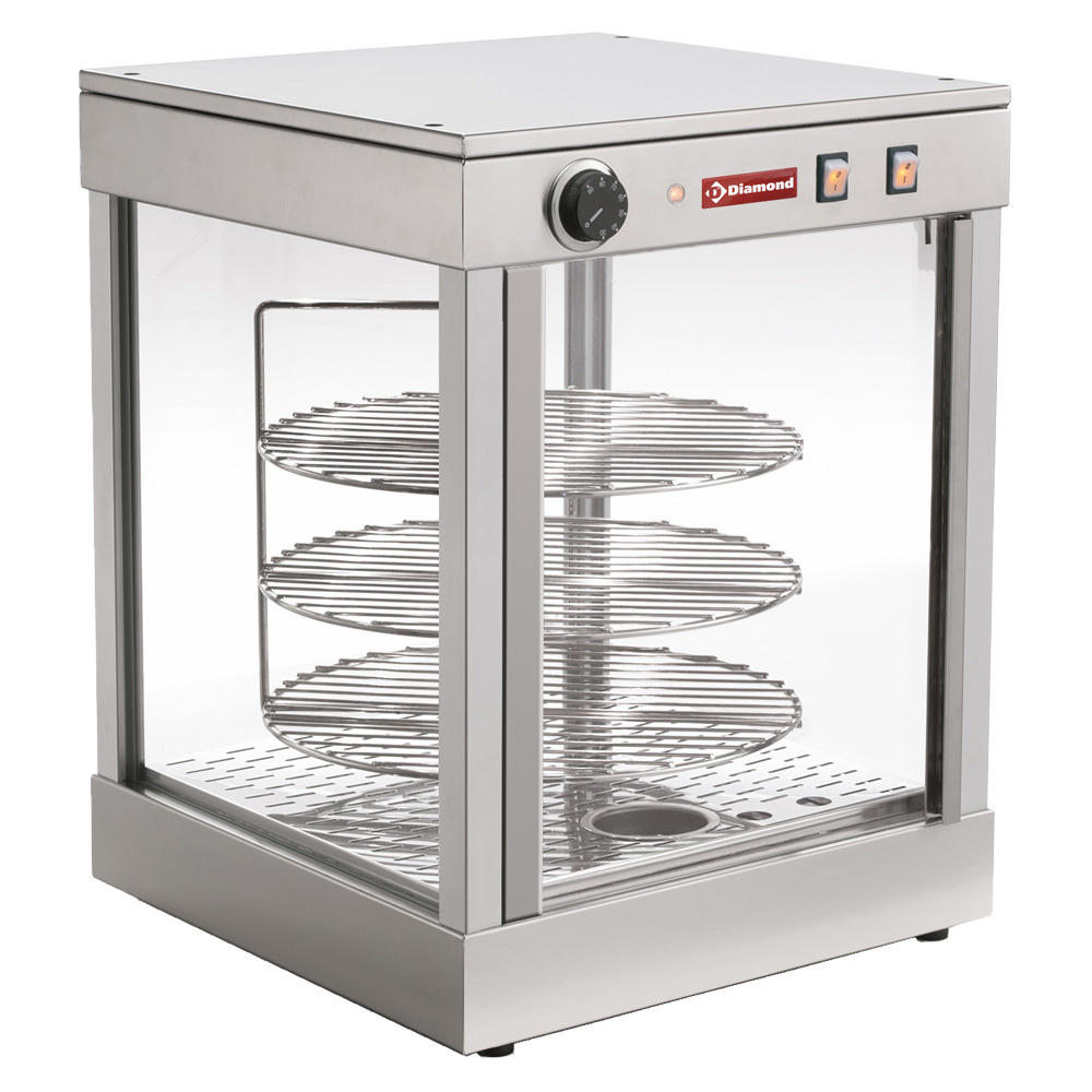 Heated display rotatif D.420 mm