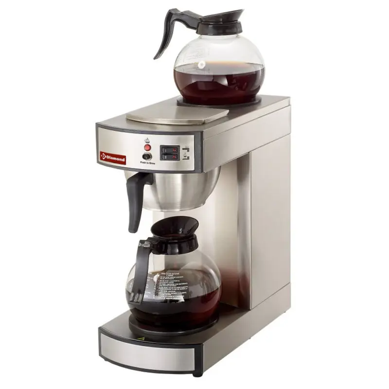 Percolator coffee - 1 group + 2 heating plates