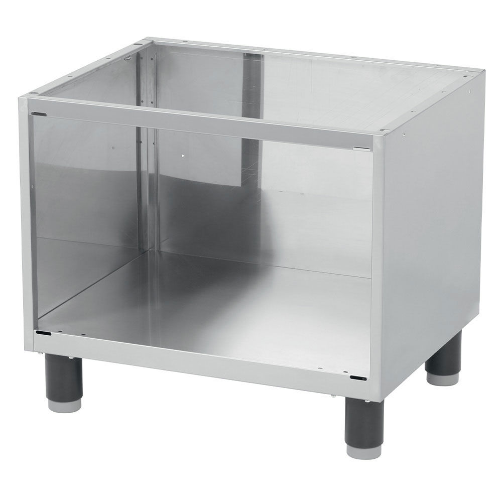 Piece of furniture "support" in stainless 660 mm (without doors)