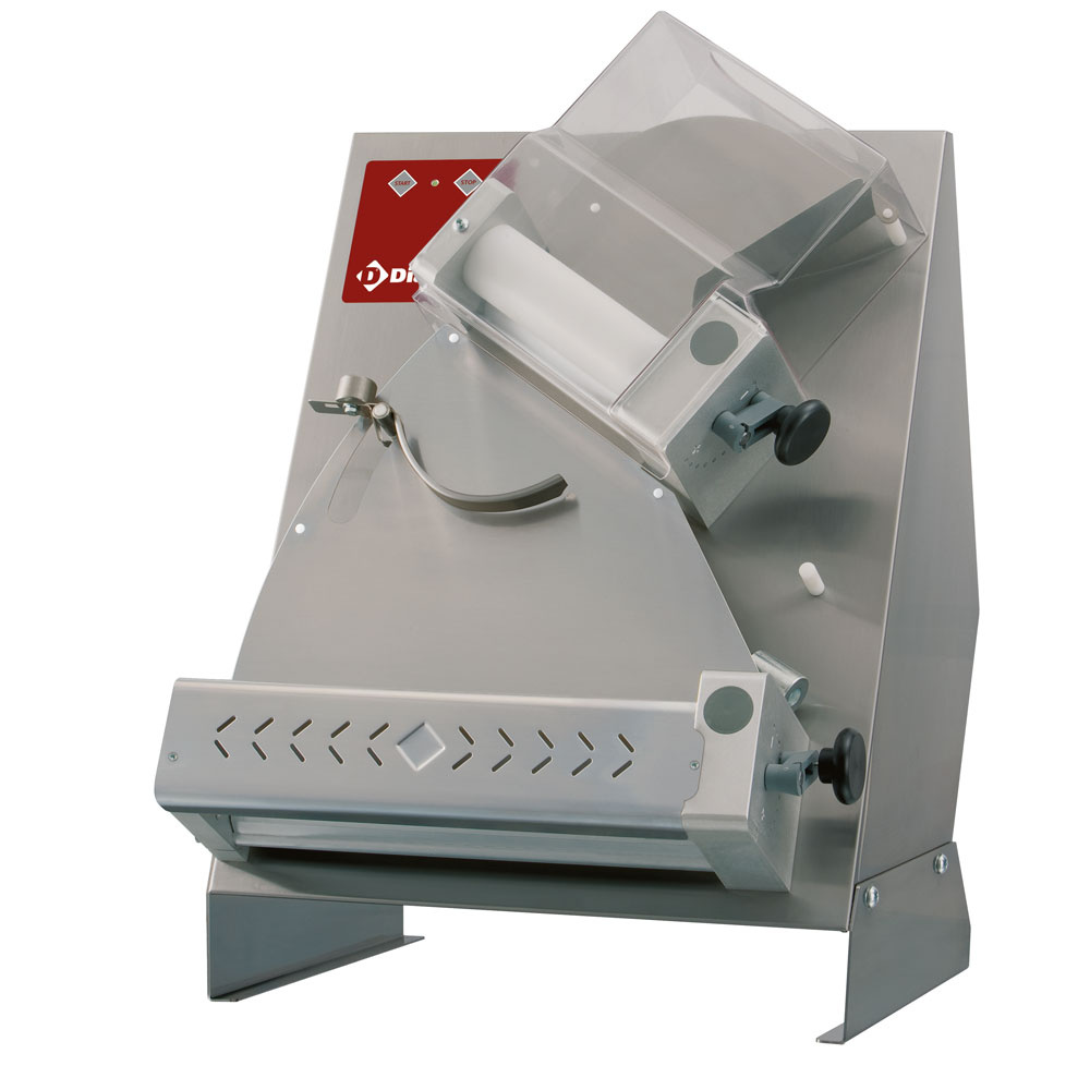 Pizza rollerø 320 mm, 2 rollers, in stainless steel
