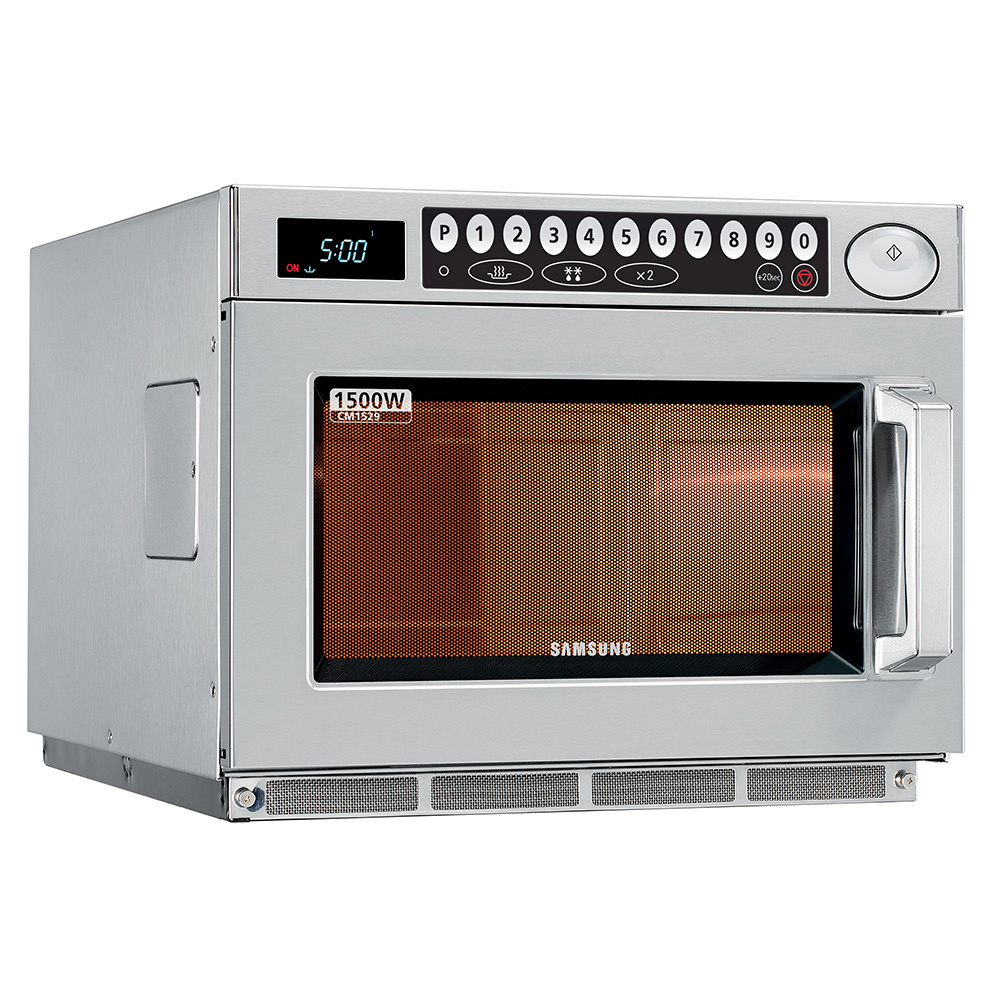 Prof. microwave GN 2/3, stainless steel, Digital, 1850 W. (26 Lt)