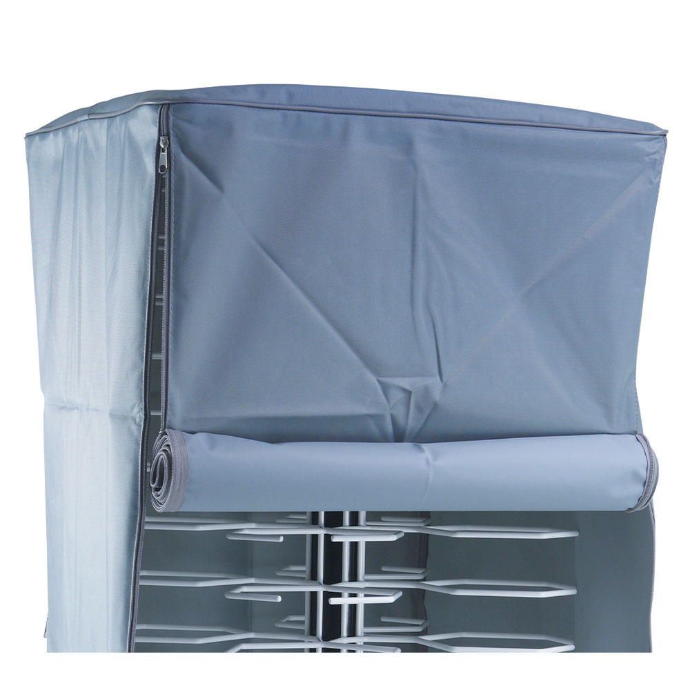 PVC cover with hinge for closing