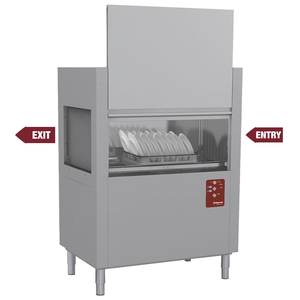 Rack conveyor dishwasher 120Bas/H