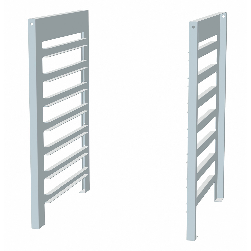 Rack with tray slides for support SCF-511 & SCF-1011
