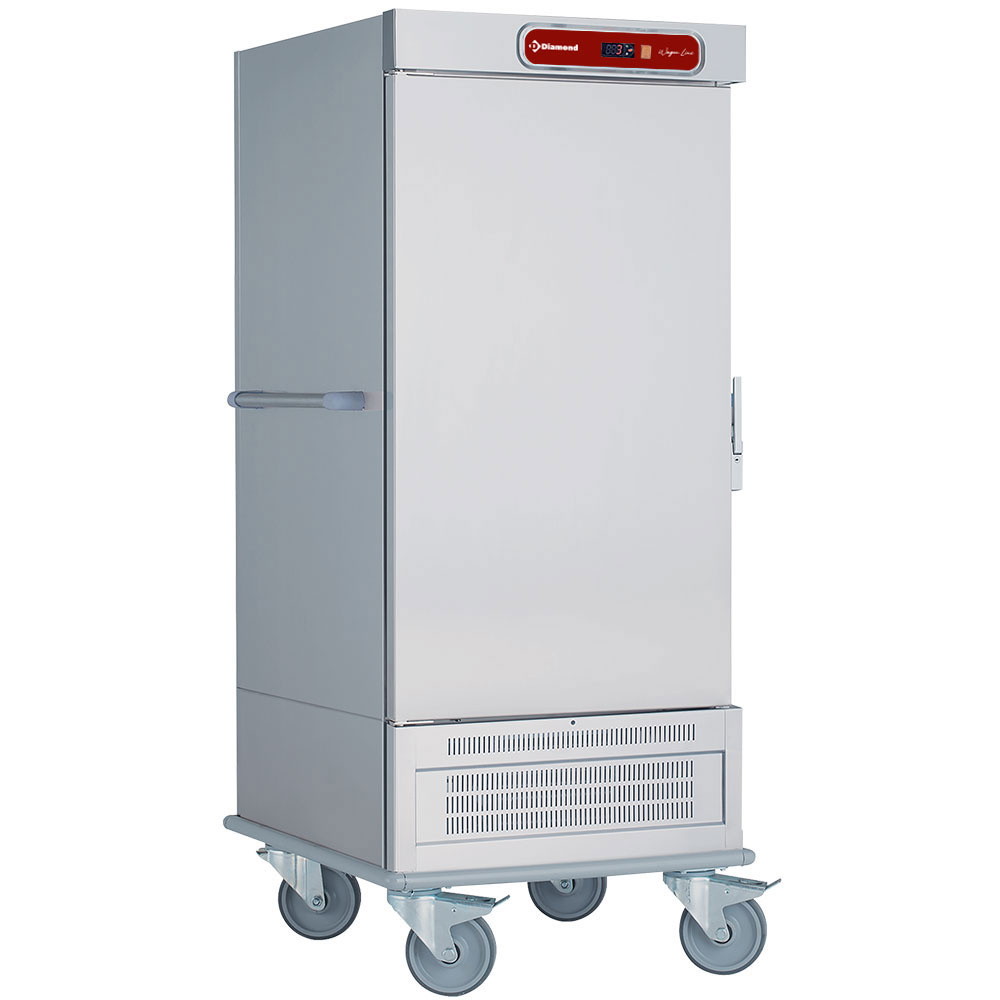 Refrigerated trolley for meals, 17 GN 2/1