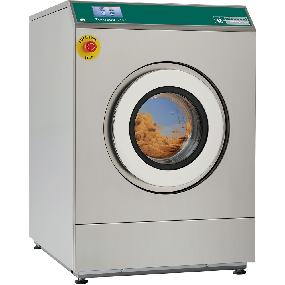 Sealing washing machine "stainless steel" 11 kg, with timer