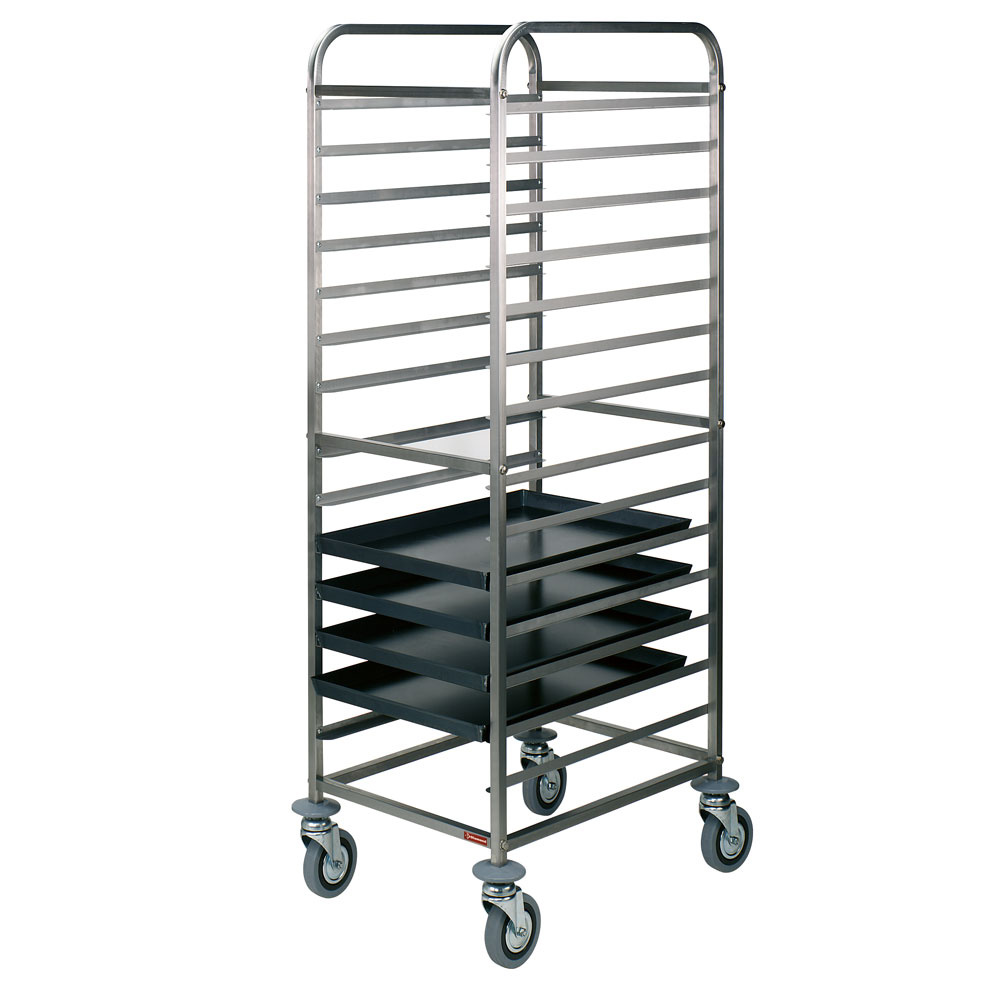 Stainless steel plate ladder, 14x 600x400 mm, 85 -mm space