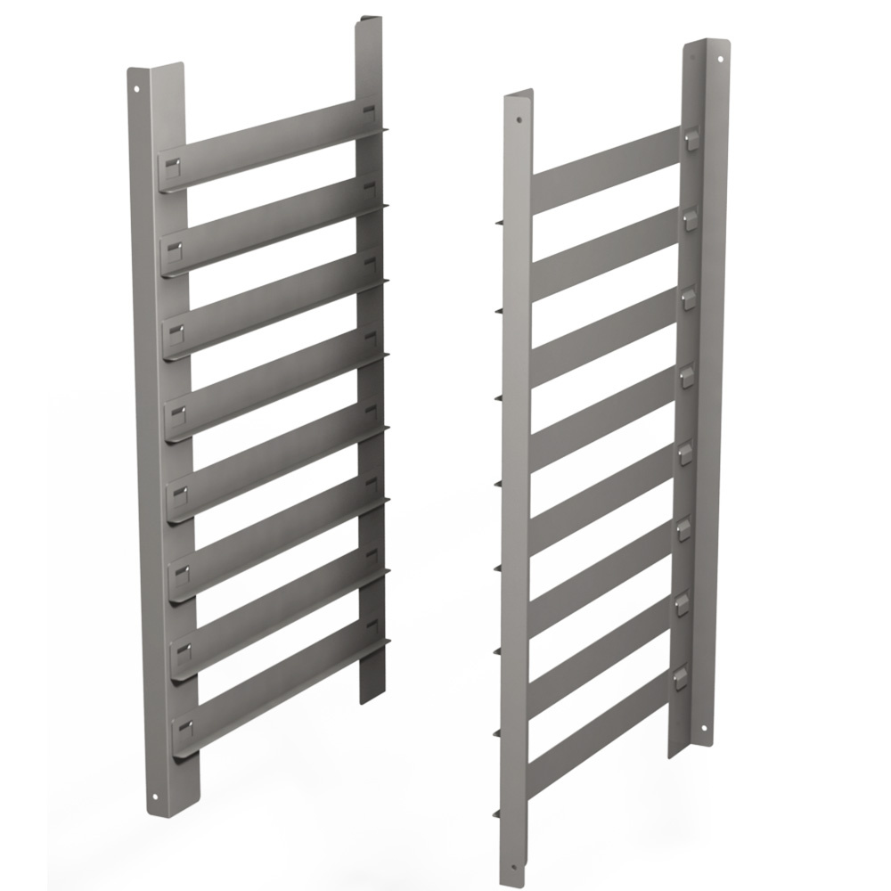 Structure for plates, 8 levels, for undercarriage