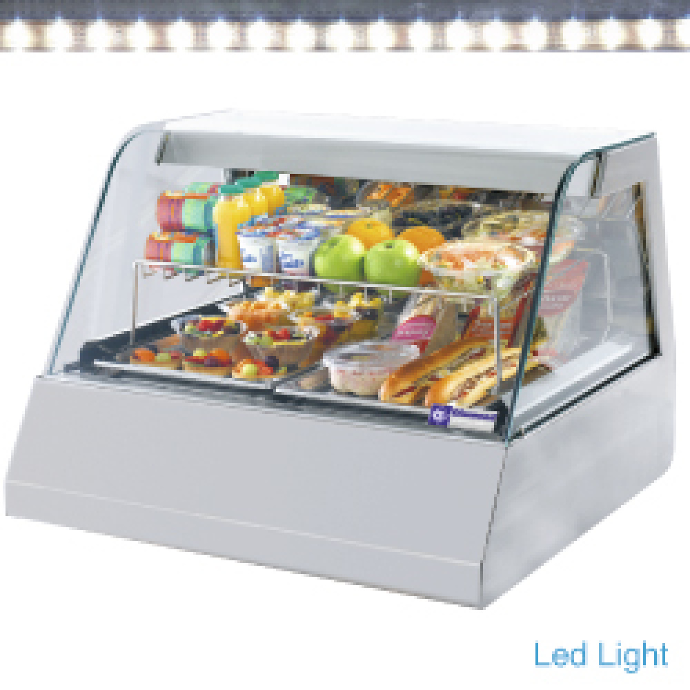 Ventilated refrigerated display 2x GN 1/1