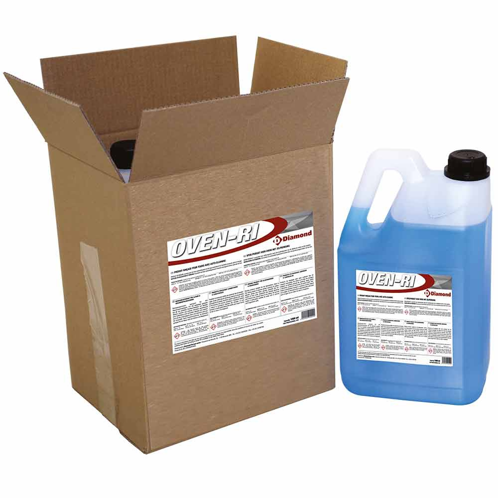 Produit rinçage fours avec auto-cleaning - 2 BD. x 5 KG
