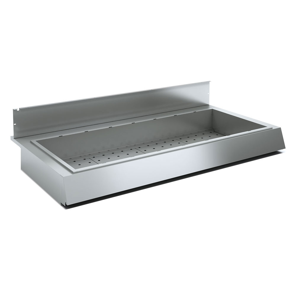 Option : Cuve bain marie chaleur sèche 6x GN 1/1, H150mm