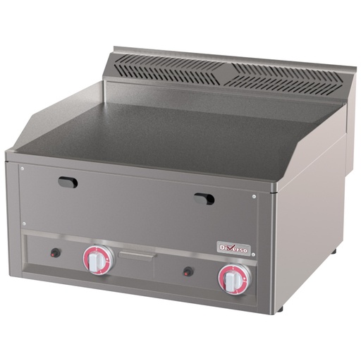 [WR-GPLD-04] Double plaque de cuisson gaz, lisse -Top-