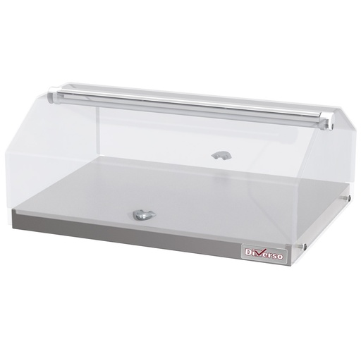 [WR-NVN1-75] Vitrine neutre à poser, 1 étage L500mm