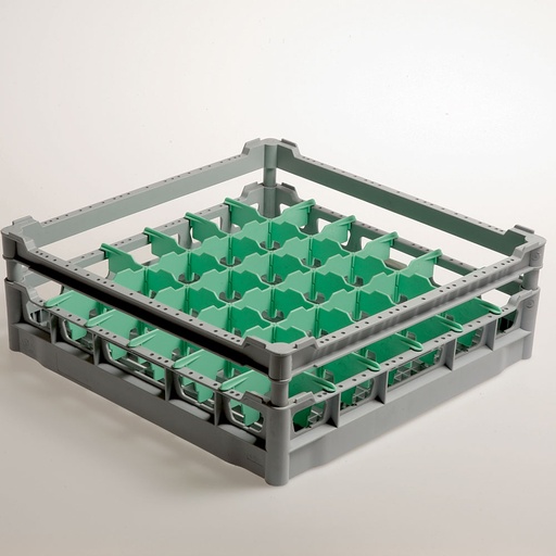 [DB136] Basket 36 glassesø 73 mm, h130 mm, Polyprop.