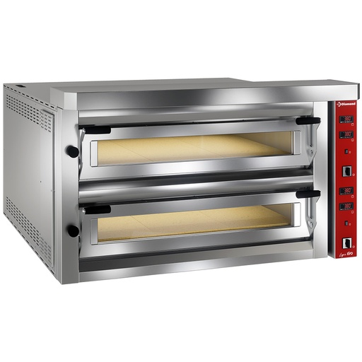 [LFD-18L] Electric pizza oven "extra large", 2x 9 pizzas