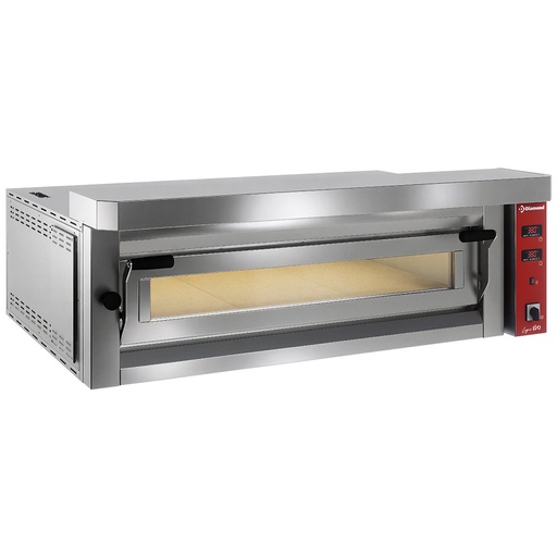 [LFD-06L] Electric pizza oven "extra large", 6 pizzas