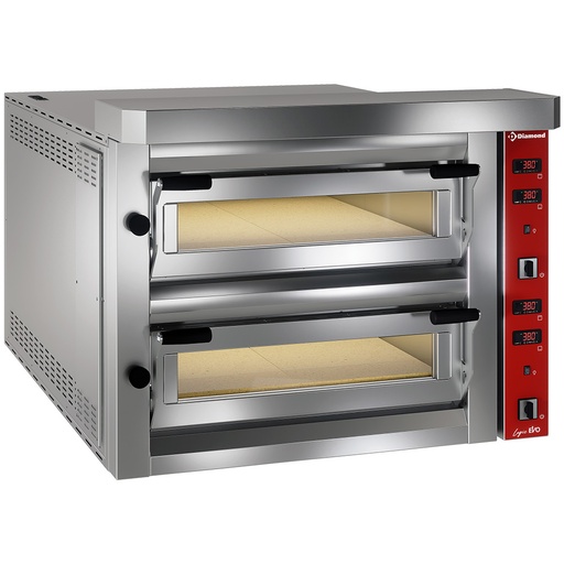 [LFD-12] Electric pizza oven, 2x 6 pizzas