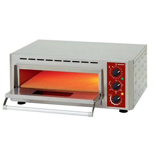 [PIZZA-QUICK/43] Electric pizza oven, chamber (3 kW) 430x430xh100 mm