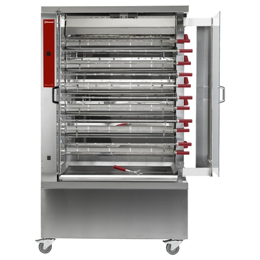 [RVG/112-CM] Chicken gas roaster, 11 spits (66chickens)