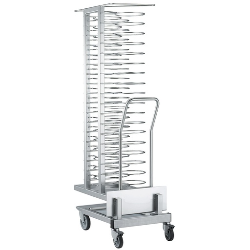 [AC/2A20-5474-X] Carriage and removable loader, for 54 plates (Ã¸ 300mm), oven 20x GN 1/1 (space 74 mm)