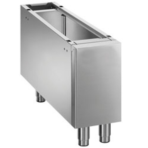 [N77/BA2-NR] Closed base on removable feet in stainless steel