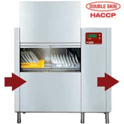 [DATIC20EK-230/3-] Dishwasher with traction drawn baskets "Traction Line Plus"