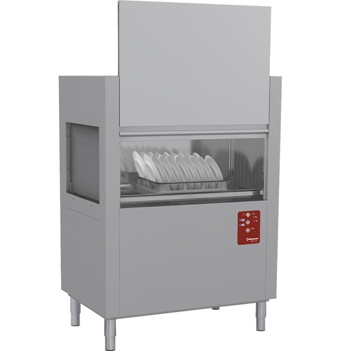 [D117E/7-230/3-DX-] Dishwasher with traction drawn baskets 120Bas/H