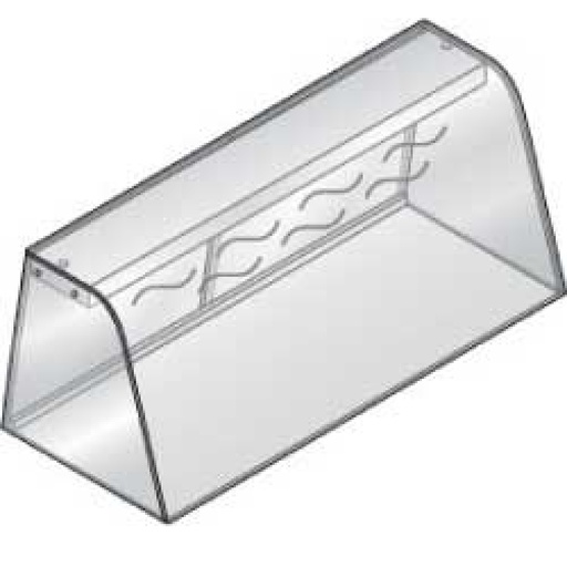 [IN/SC08-C] Display case with heating element (by resistance), closed, with sliding doors