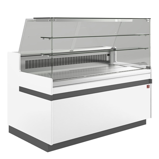 [VA17XB2] Display counter EN & GN, high window, ventilated, without storage space
