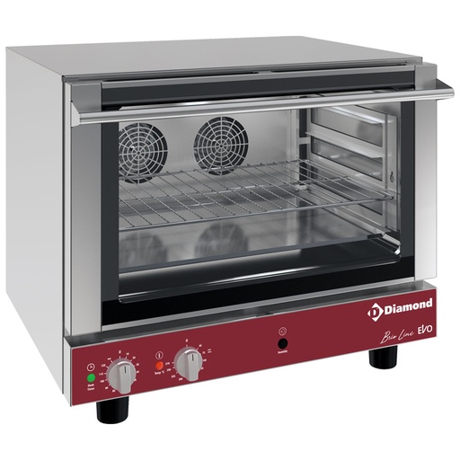 [BRIO64/X-C] Electric convection oven, 4x 600x400 mm + manual humidifier
