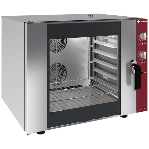 [CGE611-BQ-2EME] Electric convection oven, 6x GN 1/1 + manual humidifier