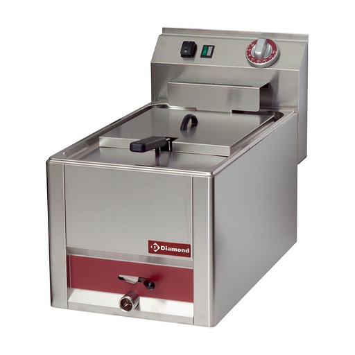 [ES6/F8T-N] Electric fryer 8 liters, -Top-