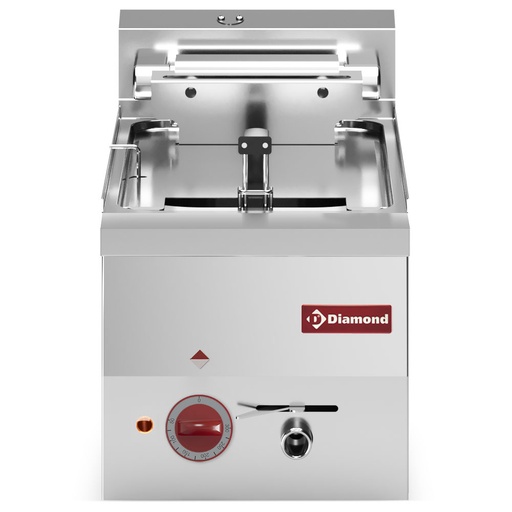 [E60/F10-3T-N] Electric fryer, 1 basin 10 liters -Top-