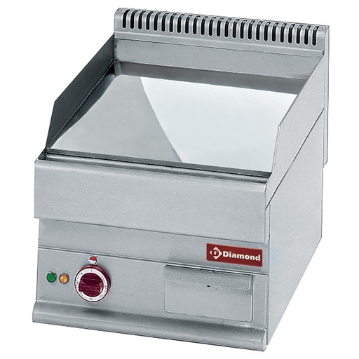 [E65/PLCD4T-230V/3-] Flat electric cooking plate -top- "Alpha 650"
