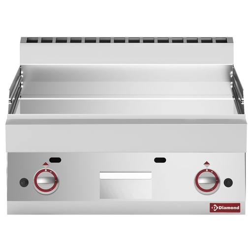 [G65/PLCD7T-N] Flat gas cooking plate -Top- hard chrome "50 µm"