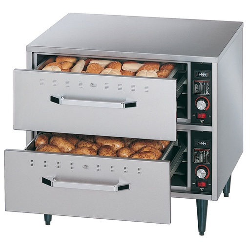 [DDW-2] Food heater to put down, 2 drawers (GN 1/1 - 150 mm)
